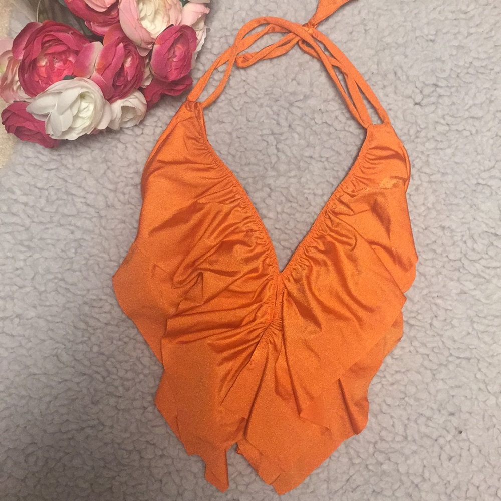 Brand New Handmade Ruffle Bikini Too Size S - Picture 2 of 7